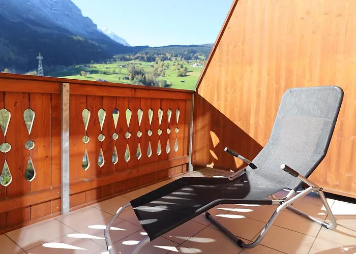 شقة Excellent Flat With A Fantastic View Of The Eiger! جريندلوالد