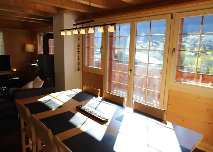 Excellent Flat With A Fantastic View Of The Eiger! شقة *